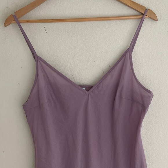 JOHNNY WAS Calme Purple & Blue Tie Dye Knee Length Dress With Slip: NWOT! SMALL - Picture 7 of 13